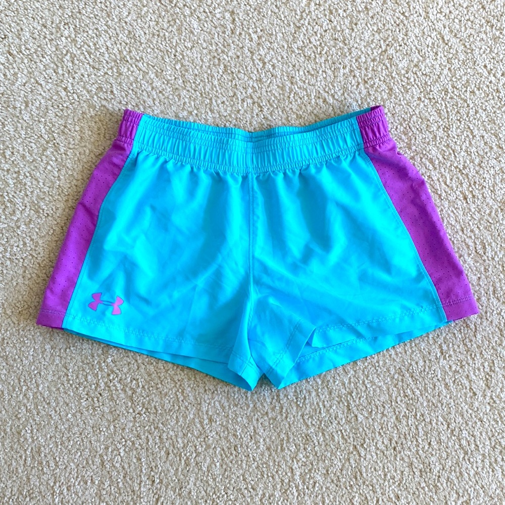 Under Armour Girl’s Sports Shorts Size Youth Large